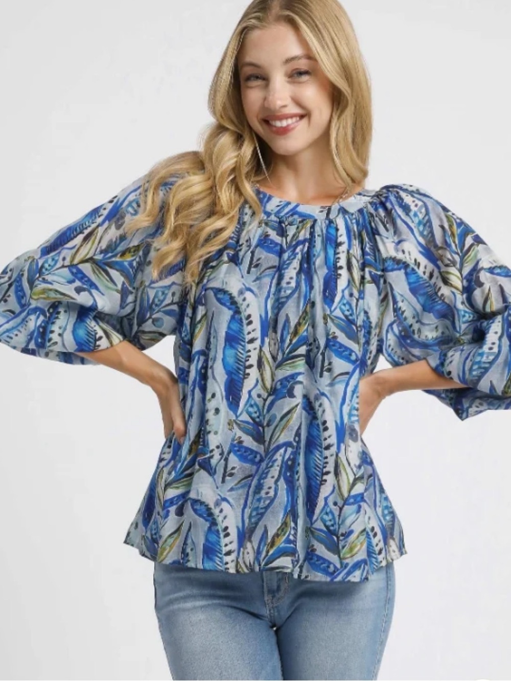 Umgee Peasant Blouse